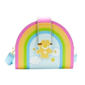 LOUNGEFLY CARE BEARS RAINBOW SWING CROSSBODY